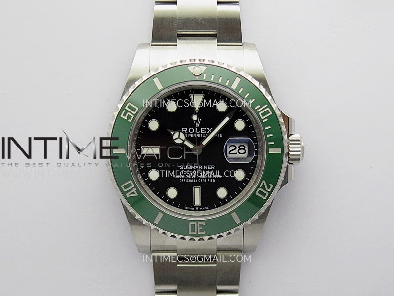 Submariner 126610 LV 904L Steel THBF 1:1 Best Edition Black Dial On 904L Steel Bracelet SH3235