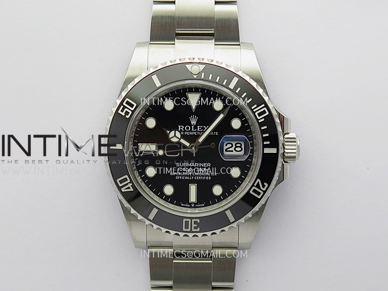 Submariner 126610 LN 904L Steel THBF 1:1 Best Edition Black Dial On 904L Steel Bracelet SH3235
