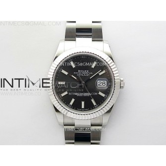 DateJust 41 126334 904L SS VSF 1:1 Best Edition Gray Dial on Oyster Bracelet VS3235