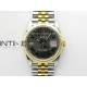 DateJust 36 SS 126233 904L SS/YG VSF 1:1 Best Edition Gray Dial Green Roman Markers on Jubilee Bracelet VS3235