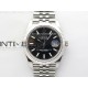 DateJust 41mm 126334 904 SS ARF 1:1 Best Edition Black Dial Sticks Markers on Jubilee Bracelet SH3235