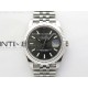 DateJust 41mm 126334 904 SS ARF 1:1 Best Edition Rhodium Dial Sticks Markers on Jubilee Bracelet SH3235