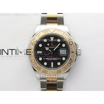 Yacht-Master 126621 904L/RG VSF 1:1 Best Edition Black Dial On 904L/RG Bracelet VS3235