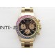 Daytona 116595 Rainbow RG APSF Best Edition Black dial On RG Bracelet A7750