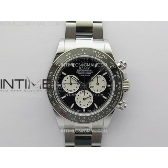 Daytona 126529 Le Mans SS QF 1:1 Best Edition Black Dial On SS Bracelet SH4132 V8