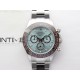Daytona 116506 QF 1:1 Best Edition Ice Blue Dial Lume Markers on SS Bracelet SH4130 V3 (Gain Weight)