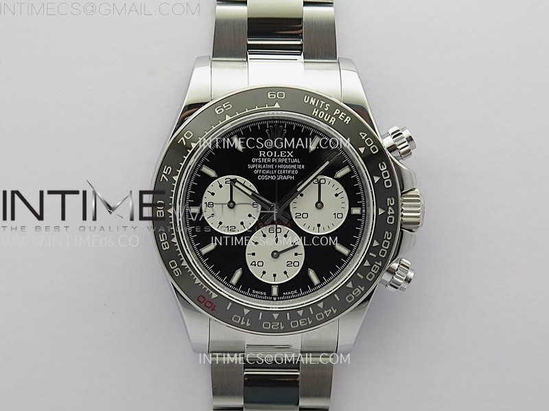 Daytona 126529 Le Mans Gain Weight QF 1:1 Best Edition Black Dial On YG Bracelet SH4132 V9