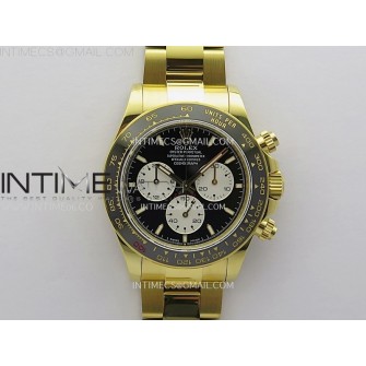 Daytona 126528 Le Mans YG Gain Weight QF 1:1 Best Edition Black Dial On YG Bracelet SH4132 V9