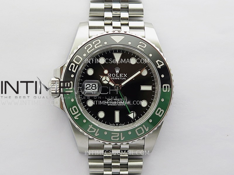 GMT-Master II 126720 VTNR 904L Steel V3 VSF 1:1 Best Edition Black Dial On Jubilee Bracelet DD3285 CHS