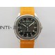 Aquanaut 5167 SS DDF 1:1 Best Edition Black Dial On Orange Strap Super Clone DD330