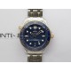 Seamaster Diver 300M Blue Ceramic Bezel SS/RG V4 VSF 1:1 Best Edition Blue Dial On SS/RG Bracelet Super Clone Asian 8800