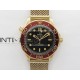 Seamaster 300M "No Time to Die" Bronze Gold VSF 1:1 Best Edition Black Dial On Bronze Gold Mesh Bracelet SA8806 Super Clone