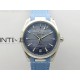 Aqua Terra 41mm VSF 1:1 Best Edition Summer Blue Dial on Blue Rubber Strap A8900 Super Clone