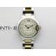 Ballon Bleu 33mm SS/YG 3KF 1:1 Best Edition White Textured Dia Markers Dial on SS Bracelet A076
