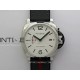 PAM1381 Z 42mm VSF 1:1 Best Edition White Dial on Black Rubber Strap P900