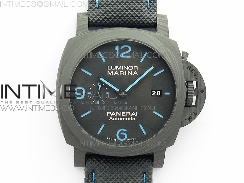PAM 1661 Carbotech VSF 1:1 Best Edition on Black Kevlar Composite Strap P.9010 Clone