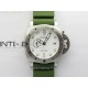 PAM1226 Y VSF 1:1 Best Edition White Dial on Green Rubber Strap P.900 Super Clone