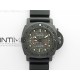 PAM 1039 Carbotech VSF Best Edition Dark Grey Sail Dial on Rubber Strap P.9010 Clone