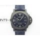 PAM1664 Carbotech VSF 1:1 Best Edition on Blue Leather Strap P.9010 Clone
