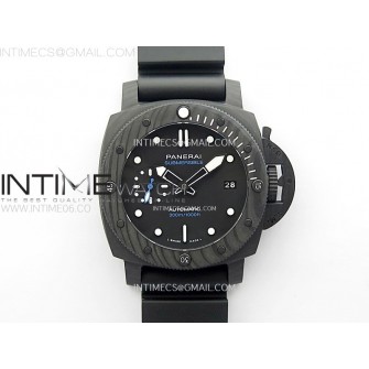 PAM2231 Carbotech 42mm VSF Best Edition Black Dial on Black Rubber Strap P.900 Super Clone