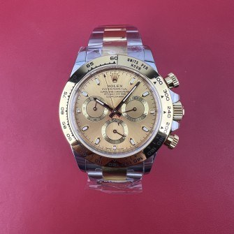 [국내배송] (이벤트가격) BT 데이토나 옐골 콤비 골드다이얼 11.3