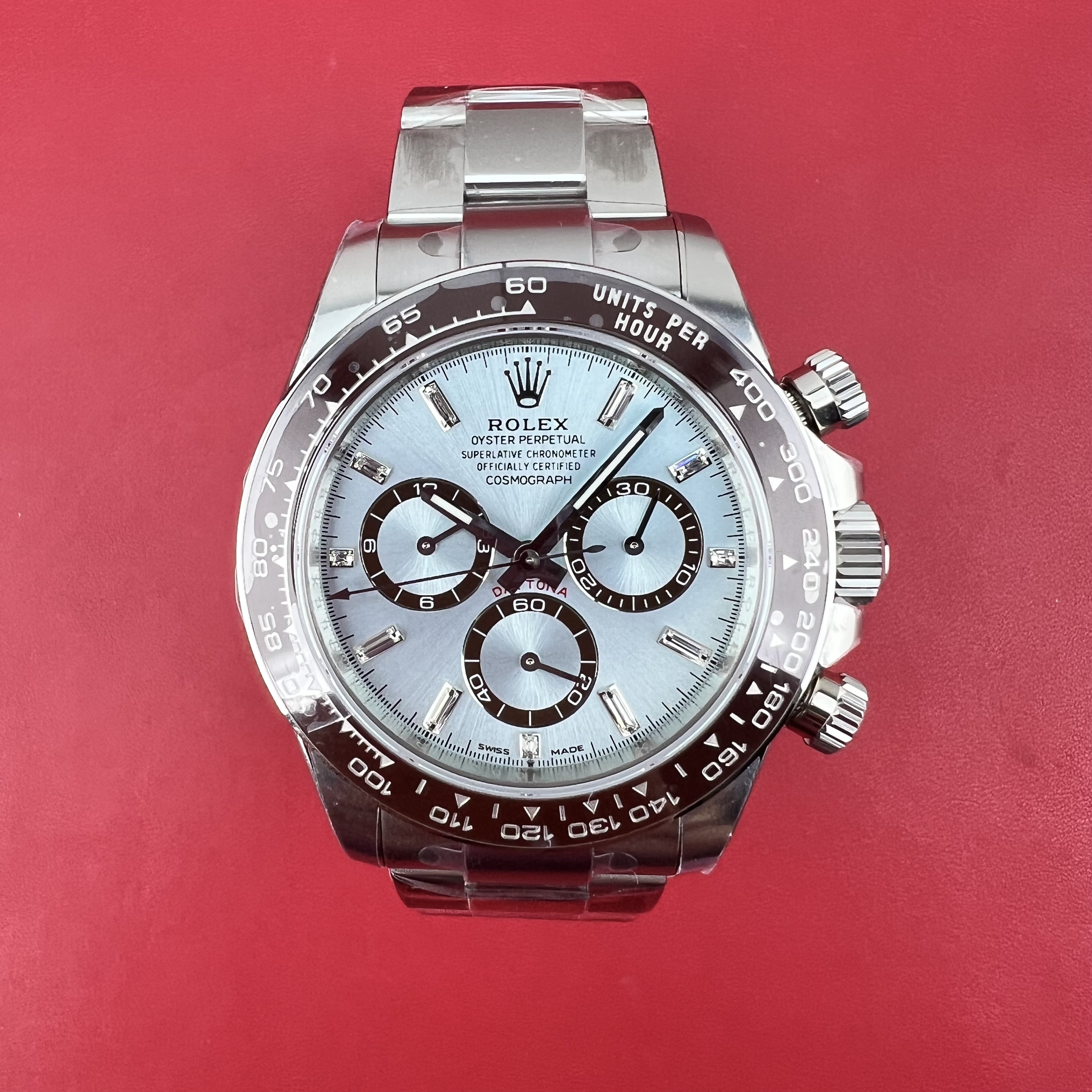 [국내배송] VS 텅스텐 신형 데이토나 아이스블루 4131