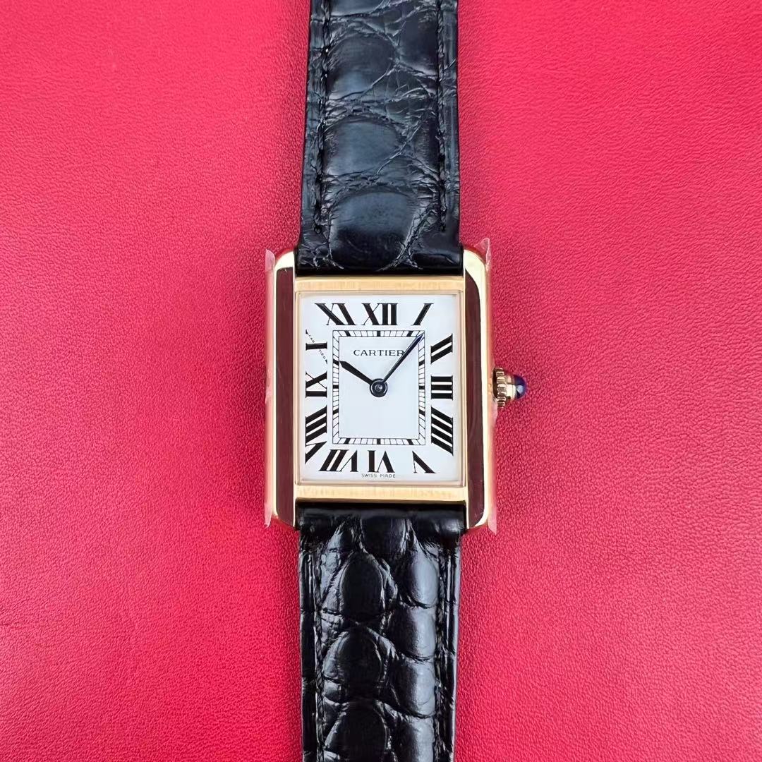 [국내배송] K11 탱크 솔로 로즈골드 스몰 악어가죽 12.18