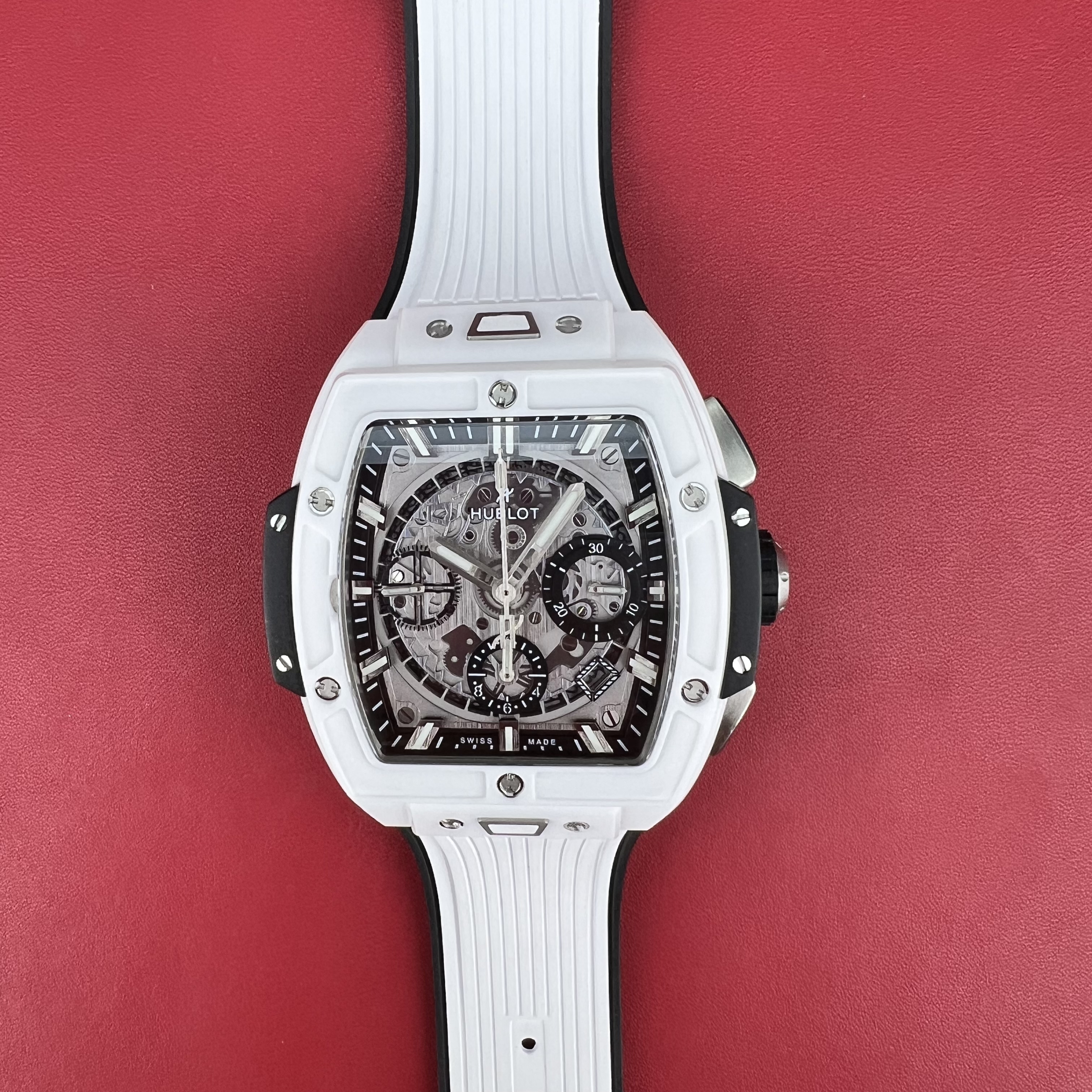 [국내배송] HB 위블로 스피릿 오브 빅뱅 화이트 세라믹 1.5