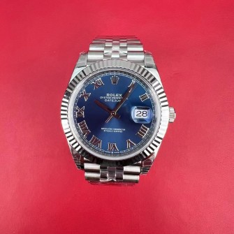 [국내배송] VS 데이저스트 41 블루 로만다이얼 V2 3.4